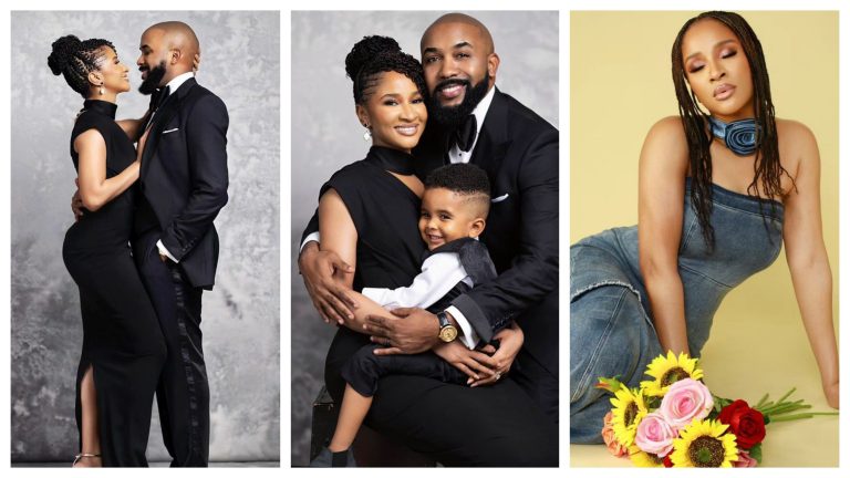 “You’re easily, by far, the most beautiful, talented, and strongest person I know”  Banky W praises wife as  she turn 36.