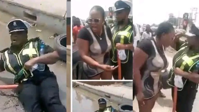 Lagos slay queen arrest for pushing a female police officer